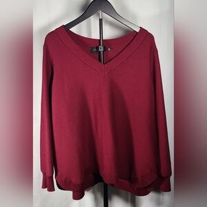 Cyrus Deep Red Knitwear
